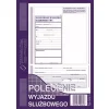 DRUK POLECENIE WYJAZDU SŁUŻBOWEGO 505-3 5906858000658