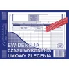DRUK 511-3E EWIDENCJA CZASU WYKONANIA UM. ZL.