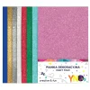 PIANKA DEKORACYJNA NC-002 8SZT GLITTER INTERDRUK