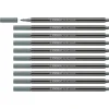 MARKER PEN 68 BRUSH STABILO 68/805 METALIC SREBRNY 4006381530132