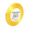 WSTĄŻKA SATYNOWA 6MM X 32M WS6-143 BREWIS ŻÓŁTA 5906190683137