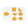 PAPIER DO ORIGAMI MIX 100 14X14 INTERDRUK