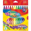 FLAMASTRY JUMBO 12 KOLORÓW COLORINO 5907690814113
