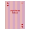 KALENDARZ SZKOLNY ZESZYTOWY 2026-2027 B6 48 PINK CARD INTERDRUK