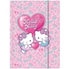 TECZKA Z GUMKĄ A4 HELLO KITTY PINK 1 WZÓR 1 COOLPACK