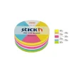 KARTECZKI SAMOPRZYLEPNE 250 KOŁO 5 KOL NEON STICK'N