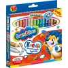 KREDKI W OPRAWIE DREWNIANEJ Z TEMPERÓWKĄ 18 SZTUK BAMBINO 5903235000348