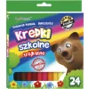 KREDKI SZKOLNE TRÓJKĄTRNE 24 KOL ST.MAJEWSKI