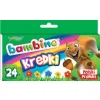 KREDKI ŚWIECOWE 24 KOLORÓW BAMBINO 5903235000218