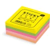 KARTECZKI SAMOPRZYLEPNE NEON 75X75 MM 300SZT INTERDRUK