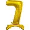 BALON FOLIOWY STOJĄCY 74CM BEAUTY&CHARM GODAN ZŁOTY CYFRA 7