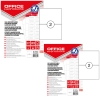 ETYKIETY SAMOPRZYLEPNE A4 210X148MM 100AKR OFFICE PRODUCTS