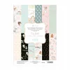 BLOK PAPIERÓW KREATYWNYCH Z ELEMENTAMI DO WYCINANIA FROSTY PASTELS DPPS-024 DP CARFT