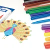 FLAMASTRY Z CIENKĄ KOŃCÓWKĄ 18 KOLORÓW MILAN 8411574047759