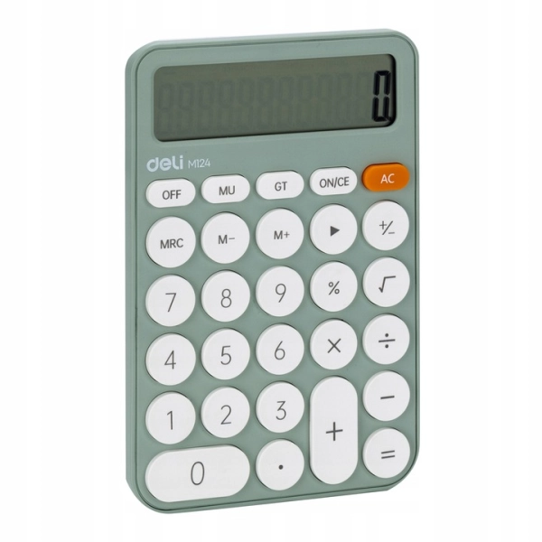 KALKULATOR M124 12-POZYCYJNY ZIELONY DELI