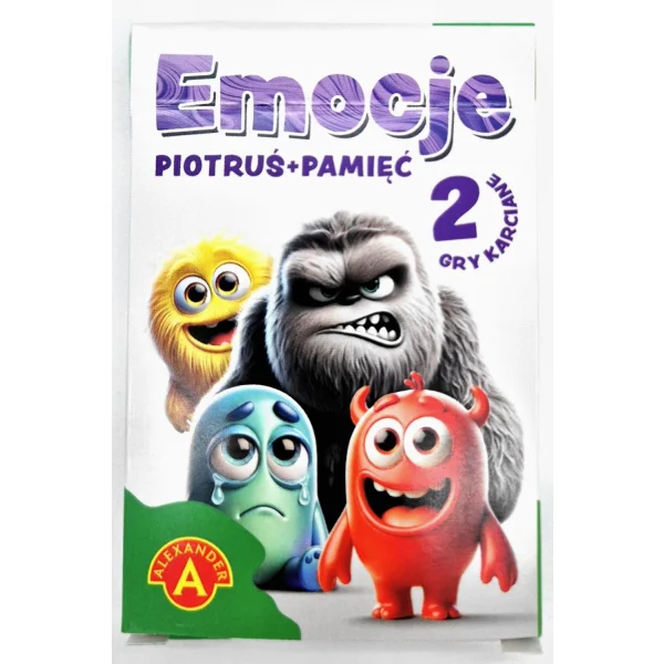 KARTY PIOTRUŚ + PAMIĘĆ EMOCJE