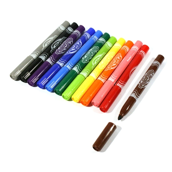 FLAMASTRY JUMBO 12 KOLORÓW COLORINO 5907690814113