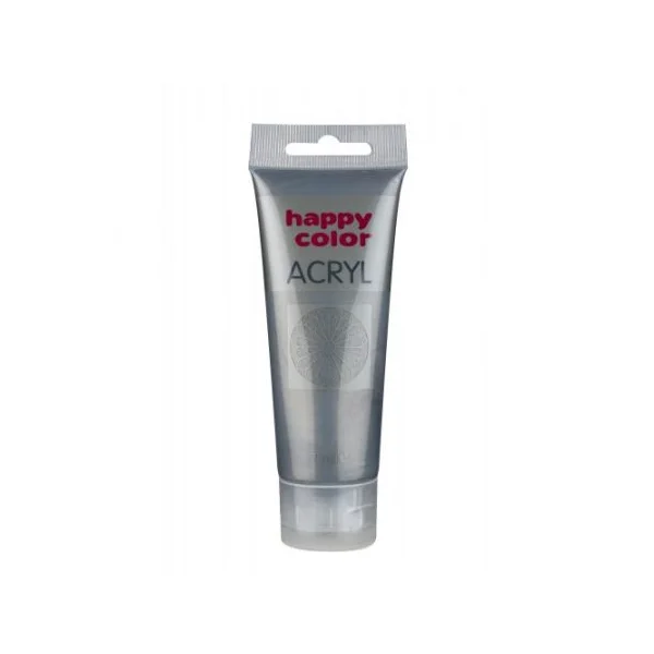 FARBA AKRYLOWA 75ML CZARNE SREBRO HAPPY COLOR NR.819 5905130009808