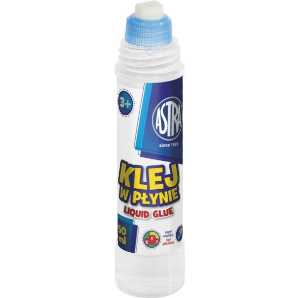 KLEJ W PŁYNIE TRANSPARENTNY 50ML ASTRA 5901137101996