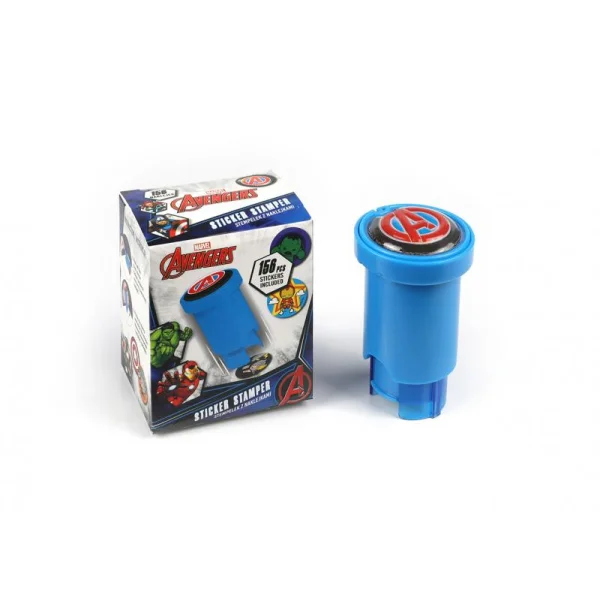 STEMPEL Z NAKLEJKAMI MIX 2 WZORÓW AVENGERS DISNEY CORE COOLPACK