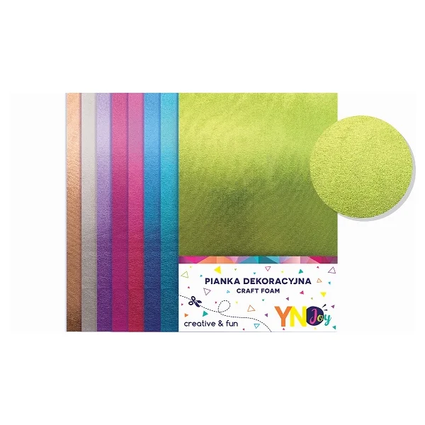 PIANKA DEKORACYJNA NC-012 8SZT METALLIC INTERDRUK