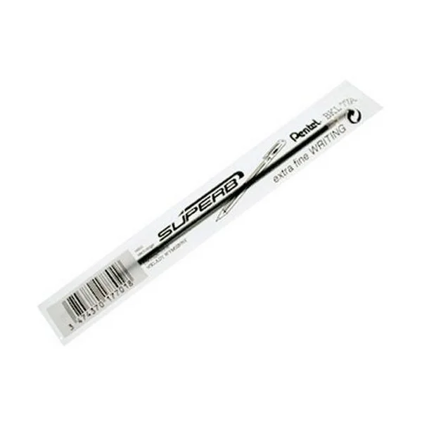 WKŁAD DO DŁUGOPISU PENTEL BKL 77A 0.7MM SUPERB CZARNY 3474370177018