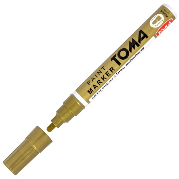 MARKER OLEJOWY GOLD MEDIUM TOMA