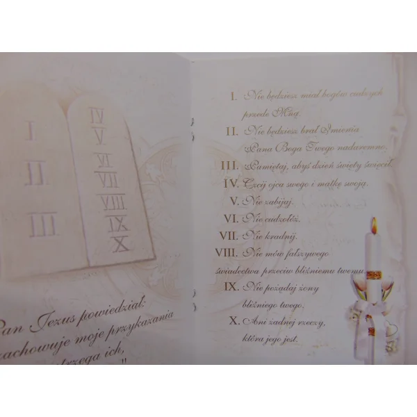 ALBUM GRACJA KOMUNIA MIX WZORÓW