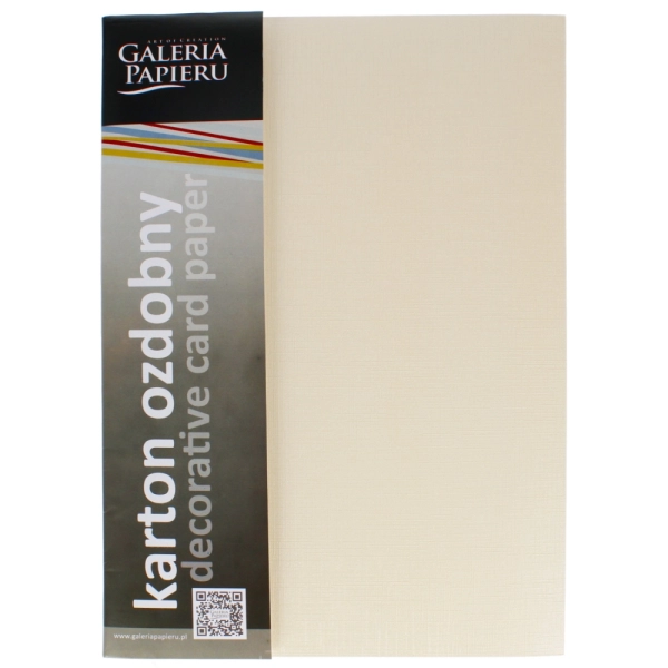 KARTON OZDOBNY HOLLAND KREMOWY 230G GALERIA PAPIERU