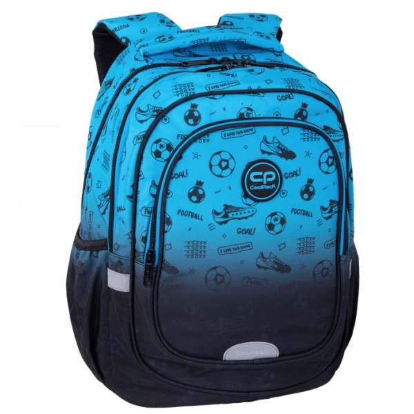 PLECAK SZKOLNY FAST FOOTBALL 2T BLUE COOLPACK