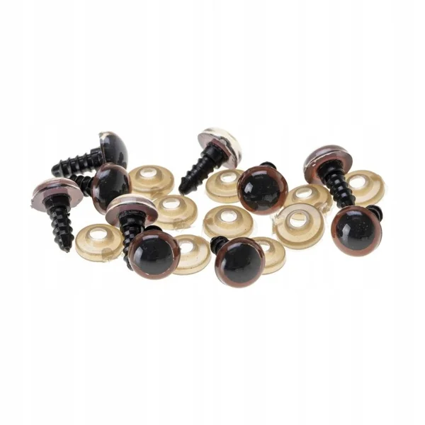OCZY DO MASKOTEK WKRĘCANE 8MM ODM1 BREWIS