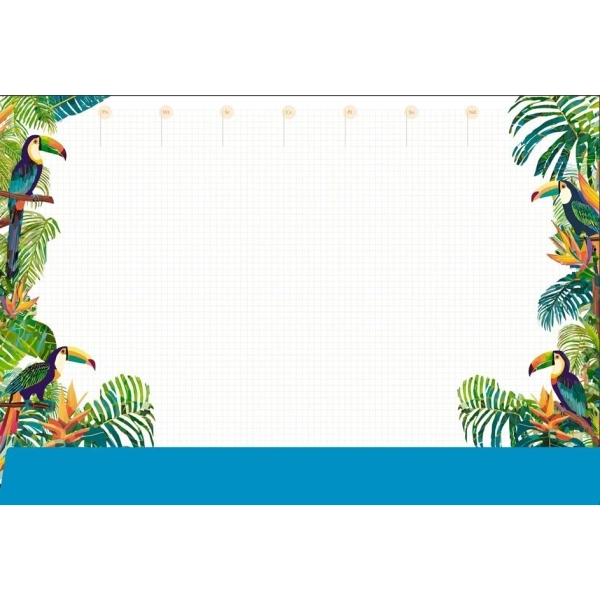 PODKŁAD NA BIURKO-NOTES B3 40 STRON TROPIC TETIS