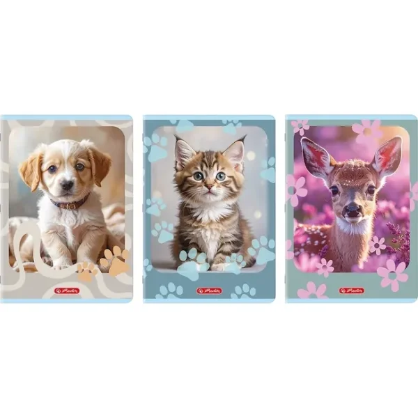 ZESZYT A4 32 # ANIMALS 70G HERLITZ