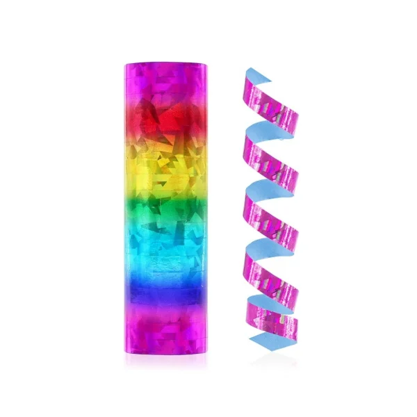 SERPENTYNA HOLOGRAFICZNA TĘCZOWA 4M/1SZT GODAN