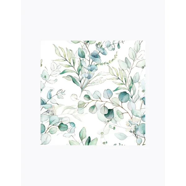SERWETKI KOKTAILOWE DAISY POL-MAK 25X25 LIŚCIE EUKALIPTUSA