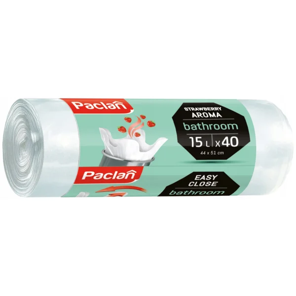 WORKI NA ŚMIECI 15L/40 ZAPACHOWE STRAWBERRY