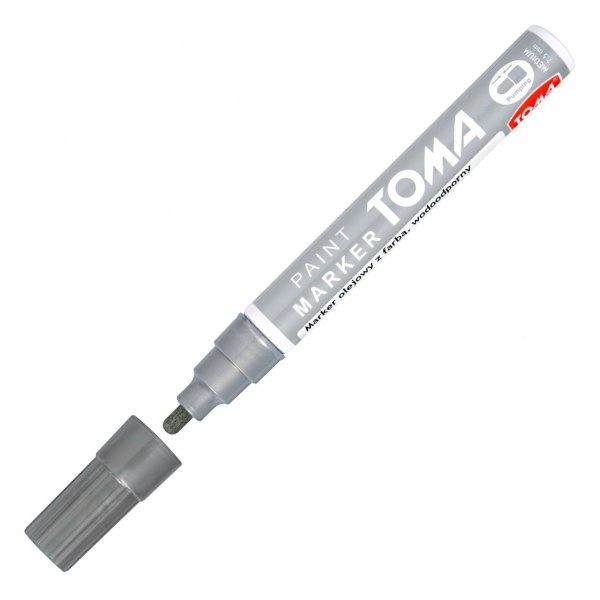 MARKER OLEJOWY SILVER MEDIUM TOMA 5901133440969