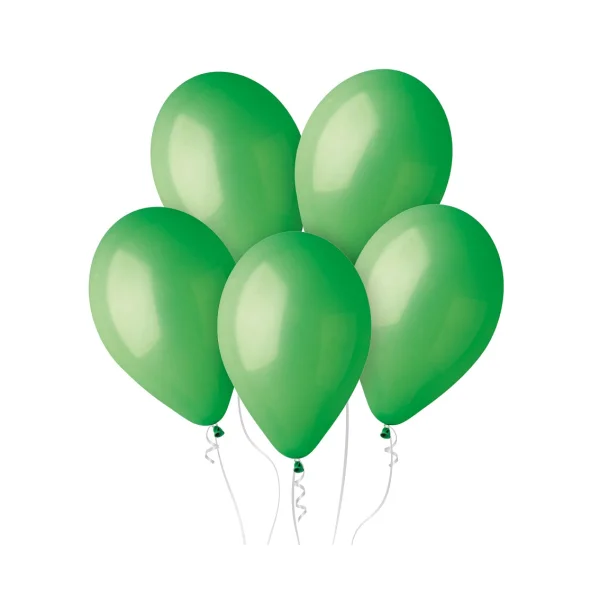 BALONY PASTEL 12" ZIELONE WYSOKOŚĆ 30 CM 100 SZTUK