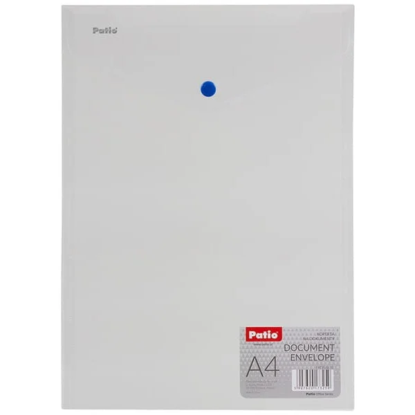 KOPERTA NA DOKUMENTY A4 VERTICAL 3163/13 PATIO BEZBARWNA