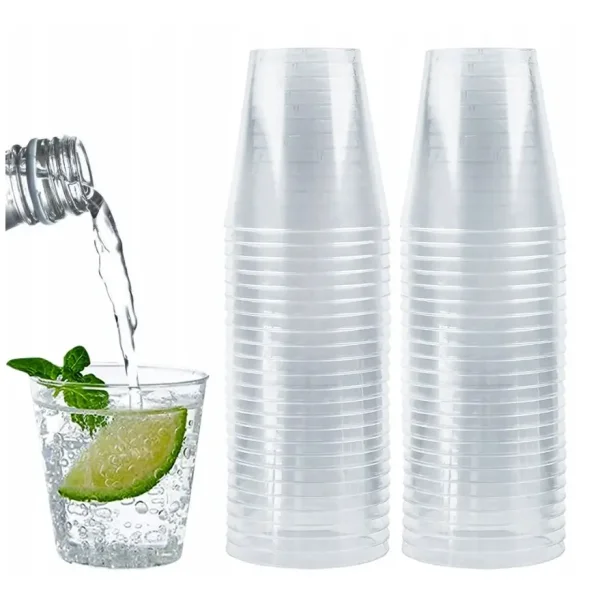 KIELISZKI JEDNORAZOWE 40 ML 50 SZT