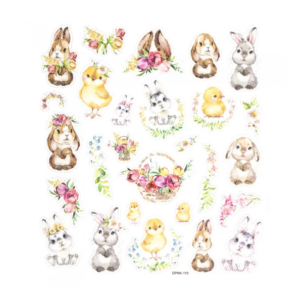 NAKLEJKI Z BROKATEM DPNK-119 DP CRAFT