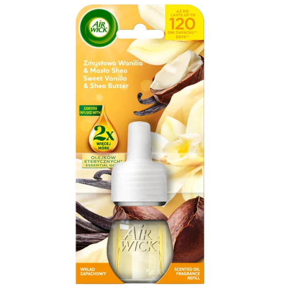 AIR WICK ELECTR. ZAPAS ZMYSŁOWA WANILIA&MASŁO SHEA
