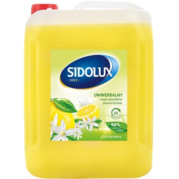 PŁYN SIDOLUX 5L UNIWERSALNY CYTRYNOWY HIT!!!