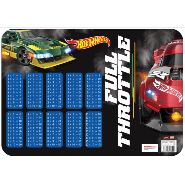 PODKŁAD LAMINOWANY A3 MATTEL HOT WHEELS UNIPAP