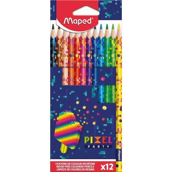 KREDKI 12 MAPED PIXEL