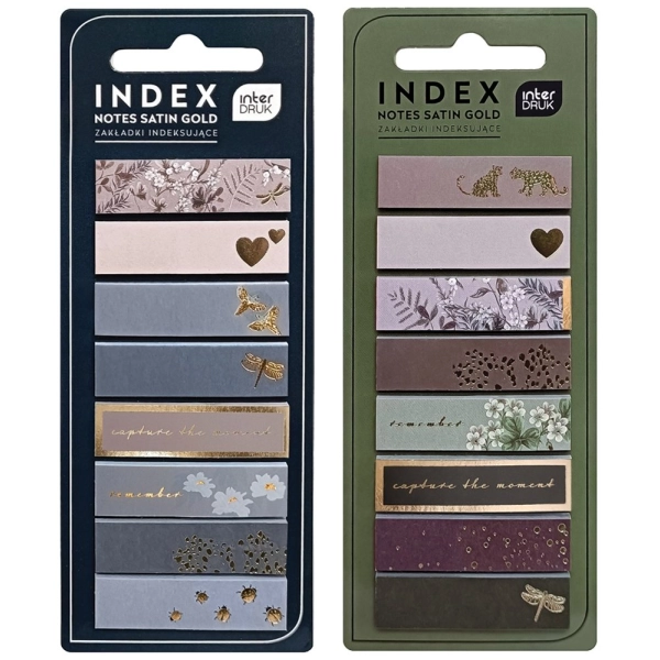 ZAKŁADKI INDEKSUJĄCE SATIN GOLD INTERDRUK