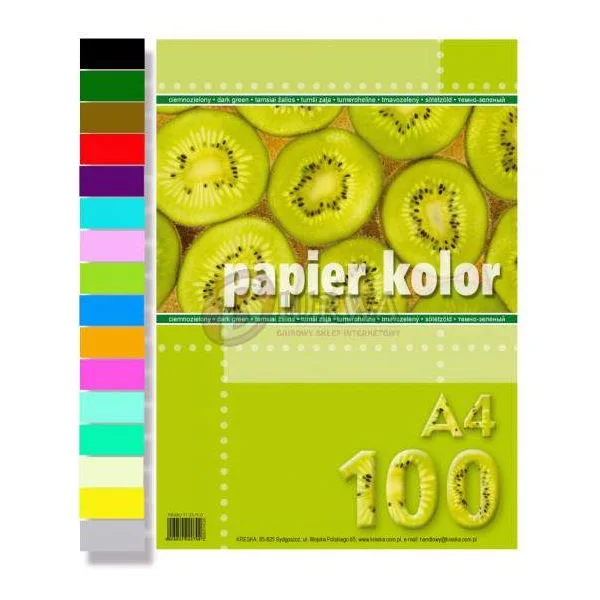 PAPIER KSERO A4/100 POPIELATY KRESKA