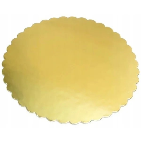 PODKŁAD POD TORT OKRĄGŁY 30 CM FALA