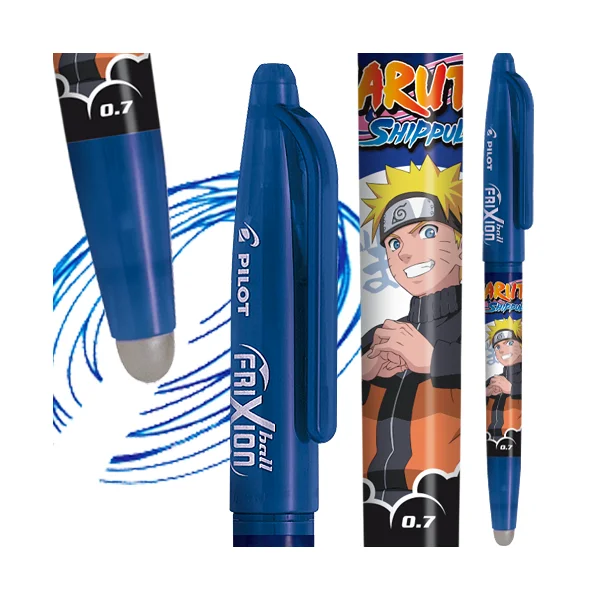 PIÓRO KULKOWE WYMAZYWALNE 0.7 MM PILOT FRIXION NARUTO NIEBIESKI
