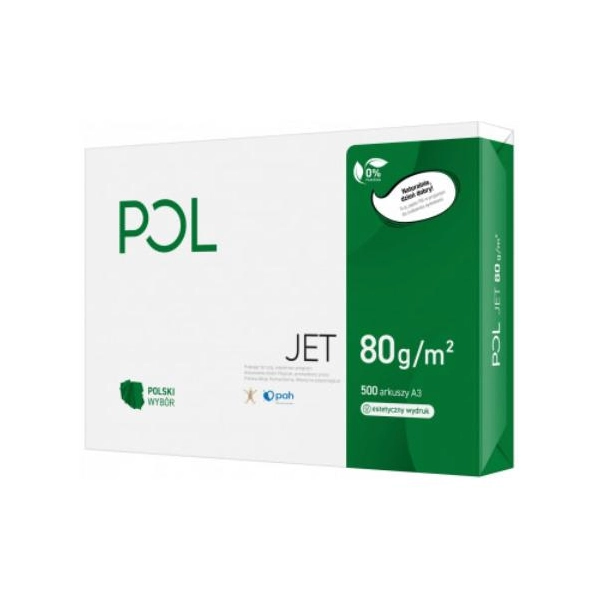 PAPIER KSERO A3 80G POLJET